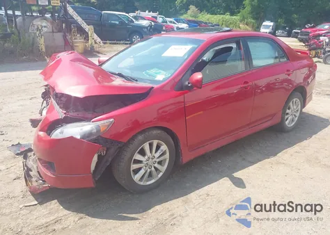 2009 Toyota Corolla S z USA, uszkodzony, nr VIN 1NXBU40E59Z149148